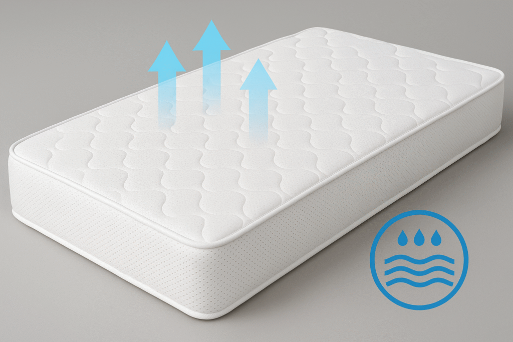 تشک یک‌ نفره رویال با بیشترین قابلیت تنفس و ضد تعریق