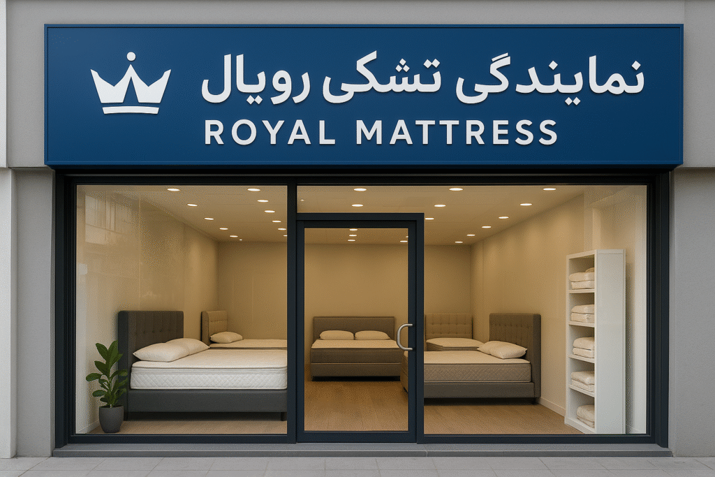 معرفی نمایندگی های تشک رویال در تهران